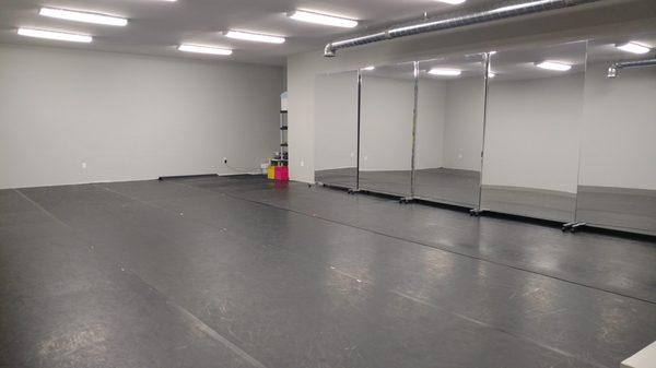 One of THREE large dance rooms!