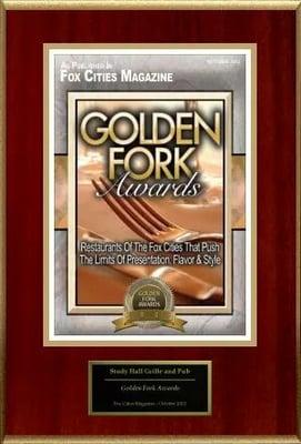 Golden fork award!