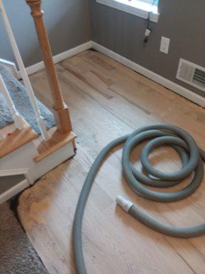 We use a dust free system to minimize clean up.