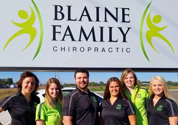 The team of Blaine Family Chiropractic