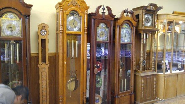 grandfather clock