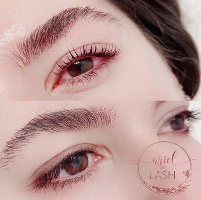 Lash lift for Emelia