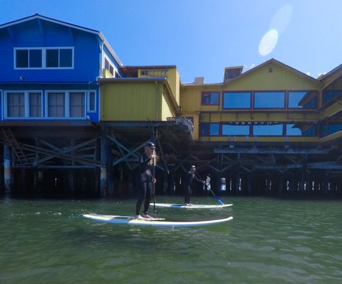 Historic Monterey Wharf tour.