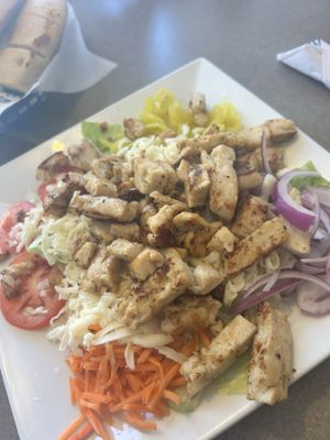 Grilled chicken salad