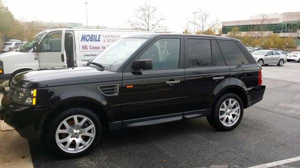 Wash wax Special #RangeRover 
We come to you $125.00