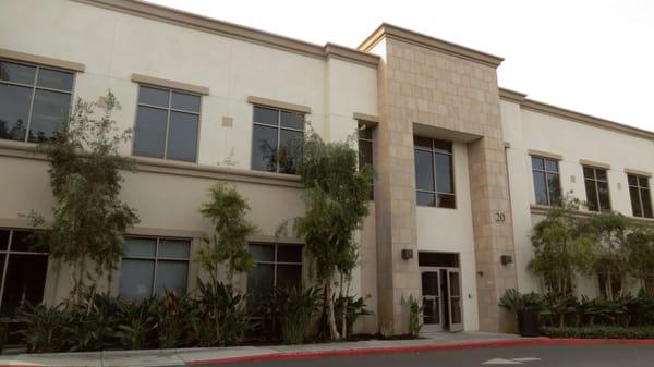 The front of the building our offices are located at, from the left