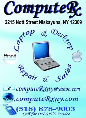 Best and most Affordable Computer Service in Schenectady !