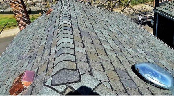 Whole Shingle Roof Replacement with Grand Manor Shingles