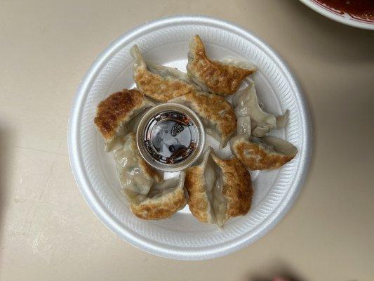 Pan fried dumplings