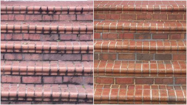 Brick Restoration
 Before/After