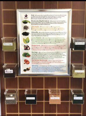 We have over 20 herbals and supplements to offer that will replace your daily multi vitamin and pills!