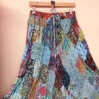 Indian Patchwork Skirt...