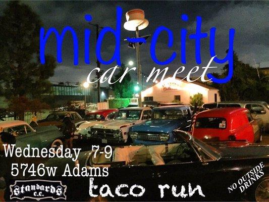 Wednesday Nights @7pm Classic Car Car Meet FREE!!! everyone is Welcome!!