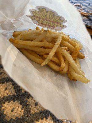 "Krinkle Cut" fries