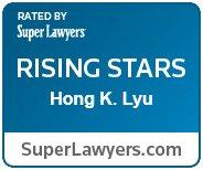 Selected as a "Rising Star" in Southern California by Super Lawyer Magazine