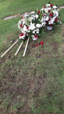 Dads resting place very peaceful cemetery so close to home..