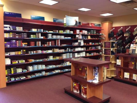 Bible section at the East North Street location