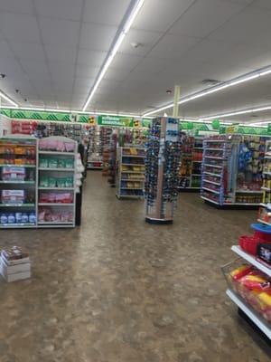 West Bridgewater Dollar Tree -- 860 North Main Street / Route 28, W Bridgewater / Brockton           Interior