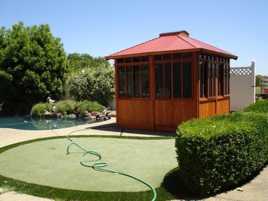 10x10 gazebo, snow load roof