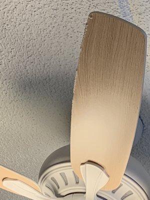 Really dusty ceiling fans