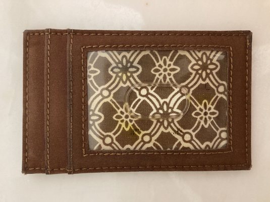 Credit card holder. Posted with review 06/16/21