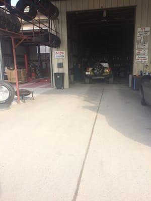 Car services in the same compound