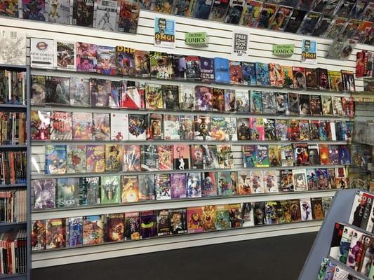 New Comic Book Wall