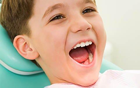 patient at Streamline Children's Dentistry