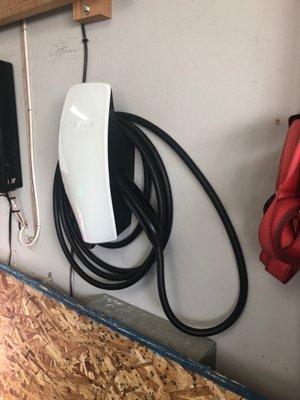 Tesla wall charger