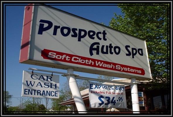 Prospect Auto Spa Billboard Sign