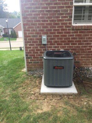 Another furnace and ac installed by Bartok heat and cooling