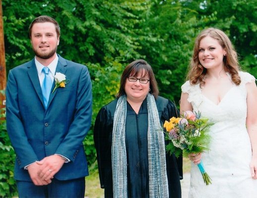 Wedding Officiant for Chelsea & Thomas in Laconia, NH