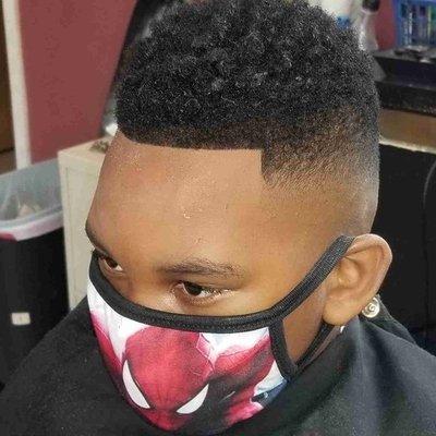 Kids haircut fade