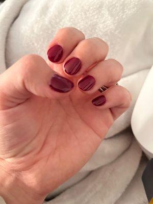 Gel manicure