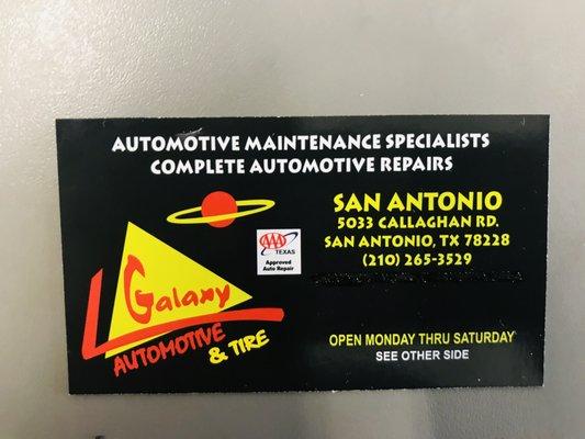 Galaxy Automotive & Tire