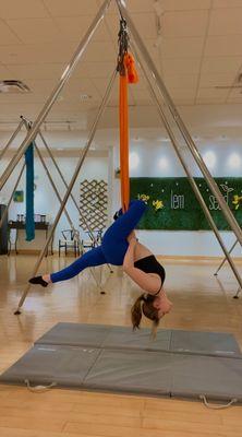 Aerial yoga