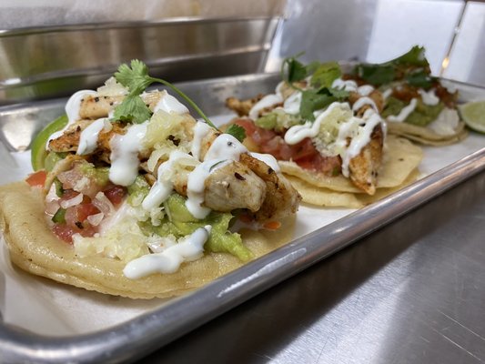 Chicken Tacos!!! Super delicious!!!