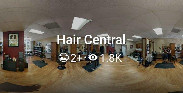 Virtual Tour for a Hair Salon