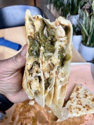 Grilled Chicken Quesadilla