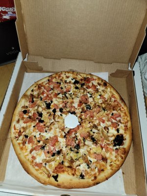 Fresca signature pizza