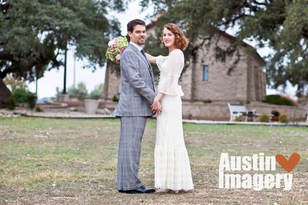 Vintage Wedding in Texas Hill Country