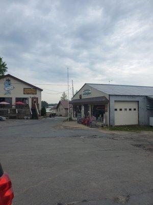 Outside of part store and general store