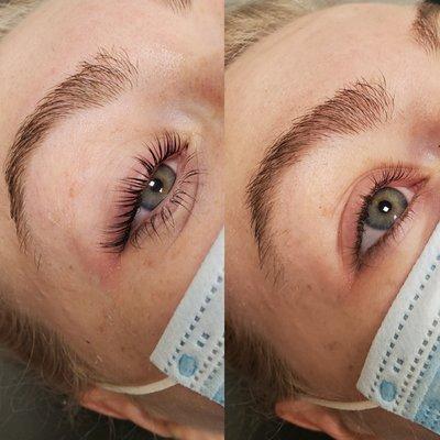 Lash lift & tint