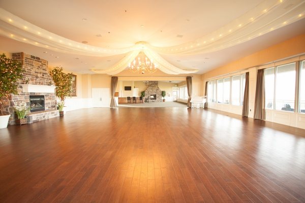 Our gorgeous ballroom can seat up to 200 people