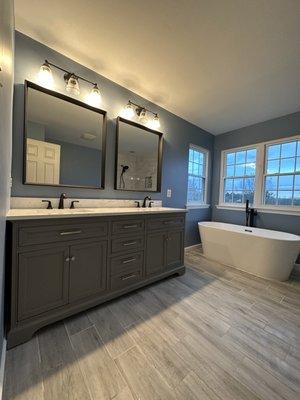 Master bathroom remodel