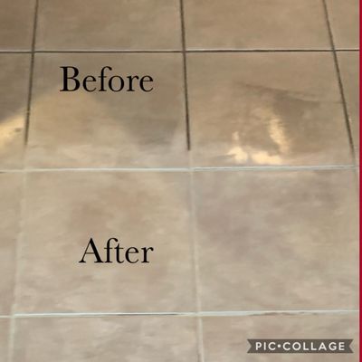 Tile and grout cleaning