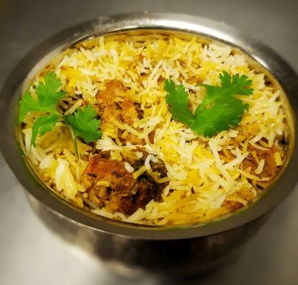 Hyderabadi Dum Biryani.