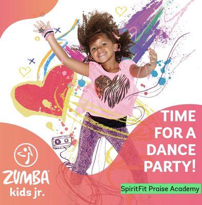 Zumba Kids Jr. classes are available!