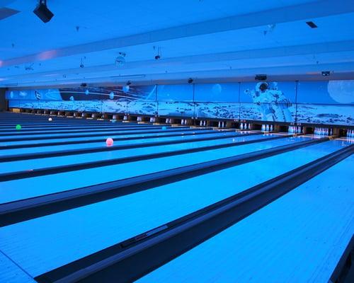 Cosmic Bowling at Lunar Bowl in Blue Springs, MO