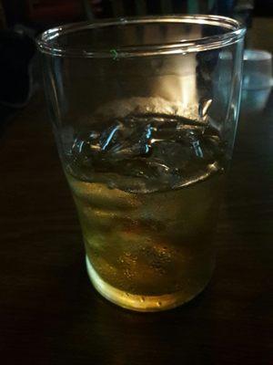 Whiskey on the rocks. Sometimes it's a necessity.